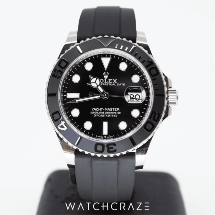 ROLEX YACHT-MASTER OYSTER-FLEX WHITE GOLD 42MM 226659