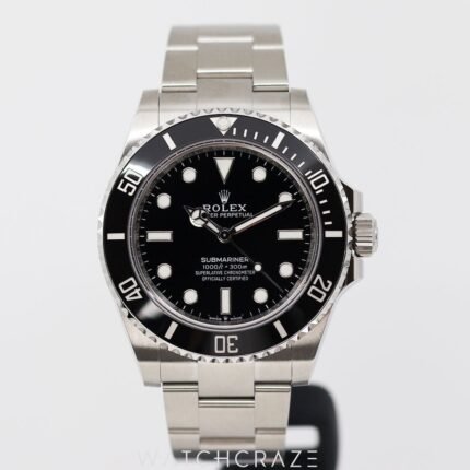 ROLEX SUBMARINER BLACK DIAL 41MM 124060