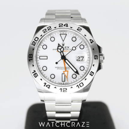 ROLEX EXPLORER II WHITE DIAL 42MM 226570