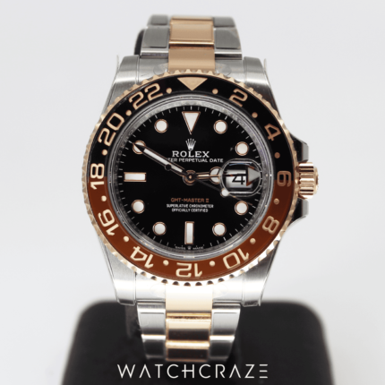 ROLEX GMT MASTER II ‘ROOTBEER’ TWO TONE 40MM 126711CHNR