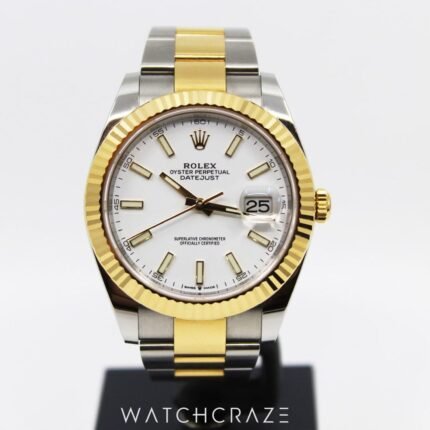 ROLEX DATEJUST TWO-TONE 41MM 126333
